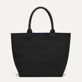 The Lightweight Tote - Black Crochet