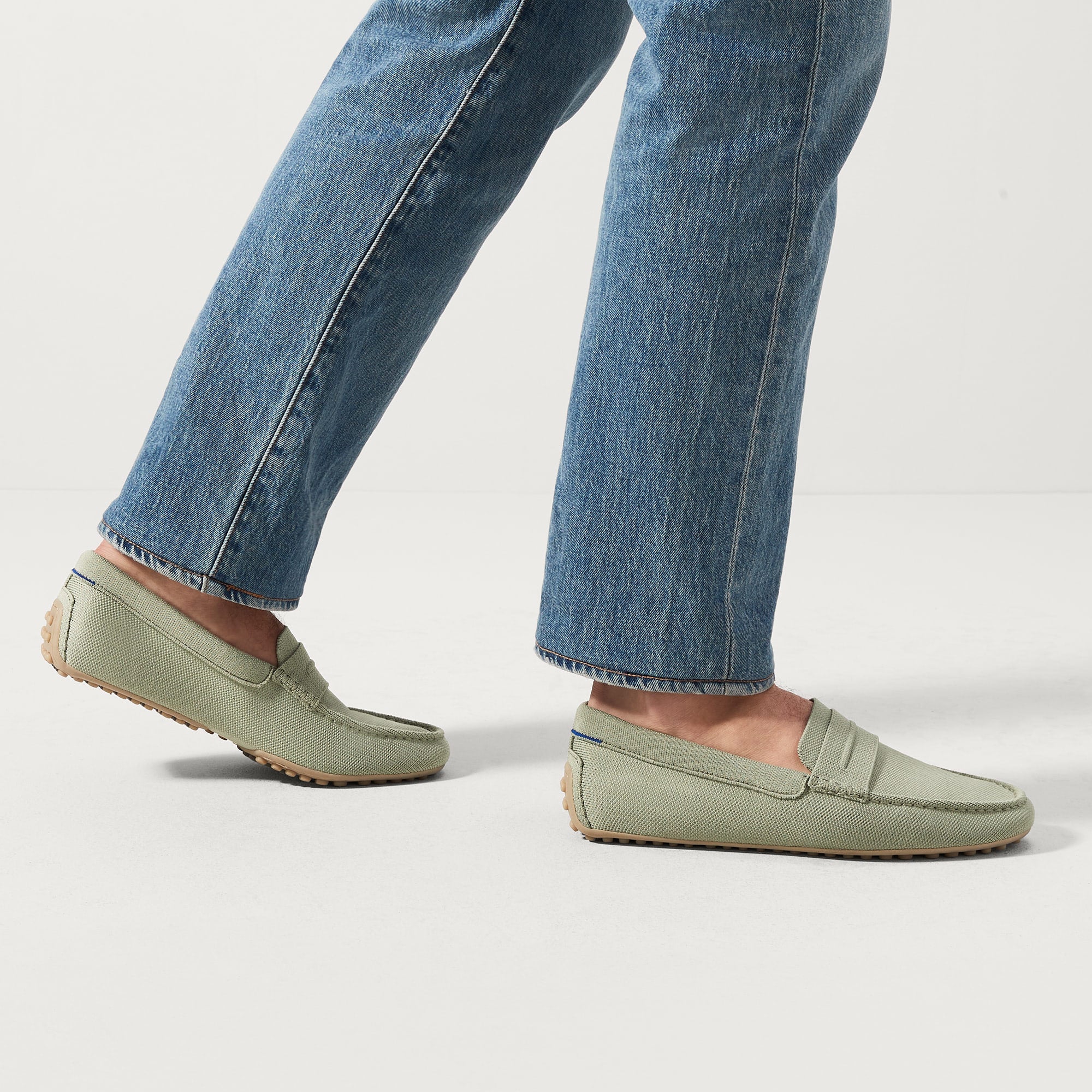 The Driving Loafer - Pistachio