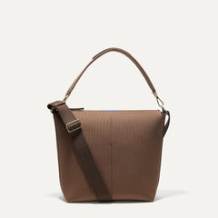 The Mini Zip Bucket - Rich Cocoa