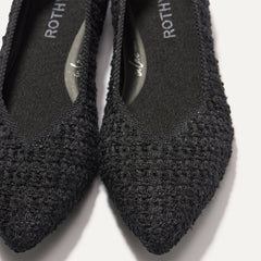 The Point II - Black Bouclé
