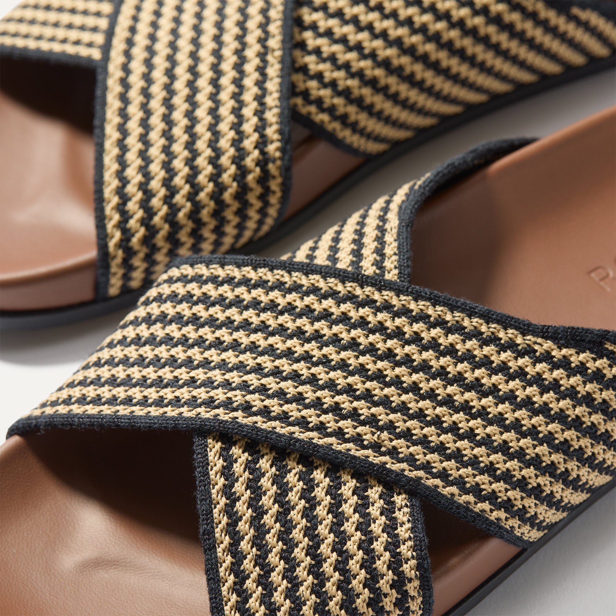 The Weekend Slide - Toffee Stripe