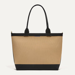 The Lightweight Zip Tote - Shortbread