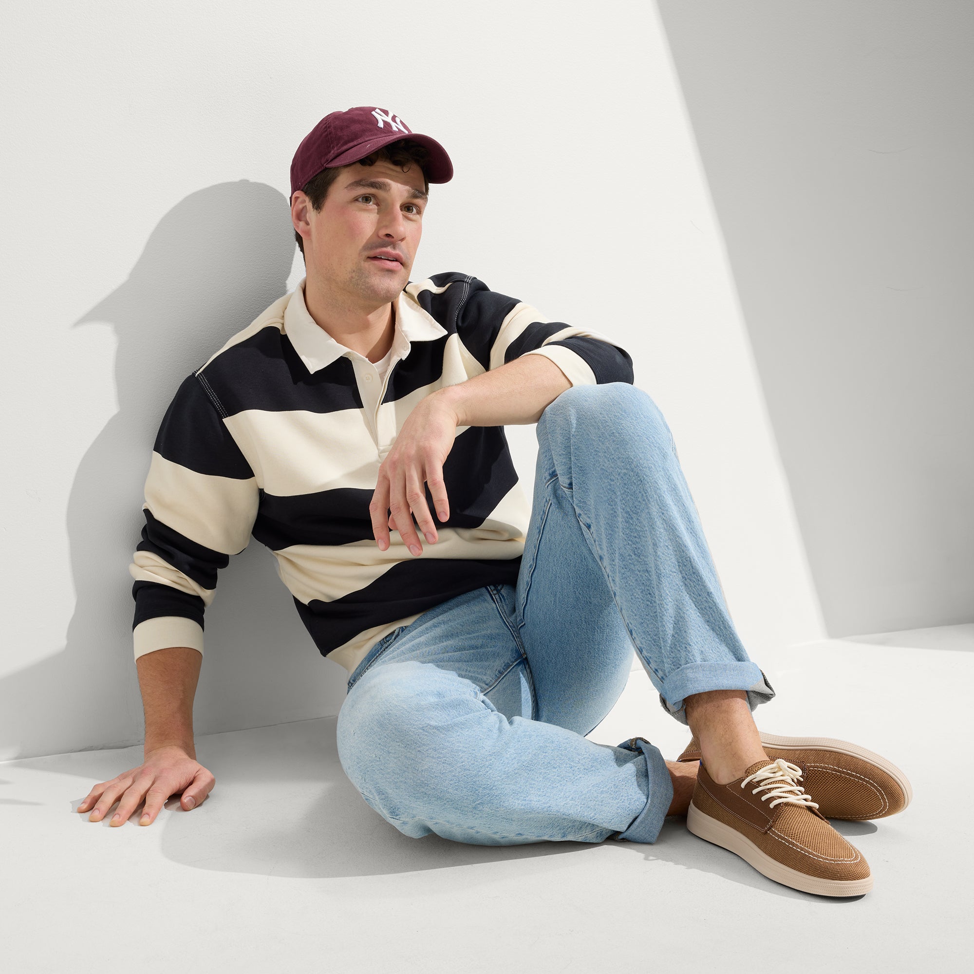 The Ravello Boat Shoe - Nautical Brown