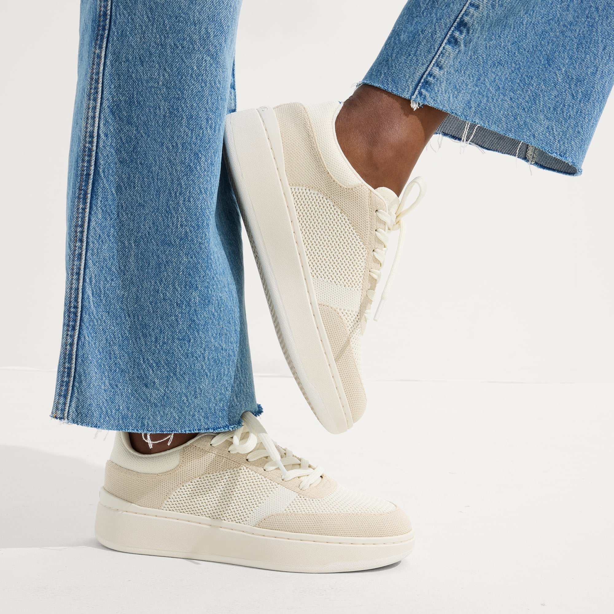 The Court Sneaker - Sand Dune