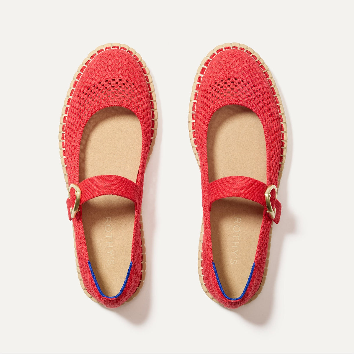 The Espadrille Mary Jane - Red Hot