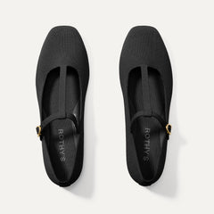 The T–Strap Mary Jane - Black