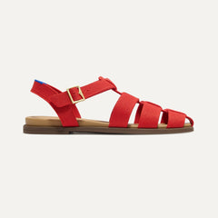 The Fisherman Sandal - Scarlet