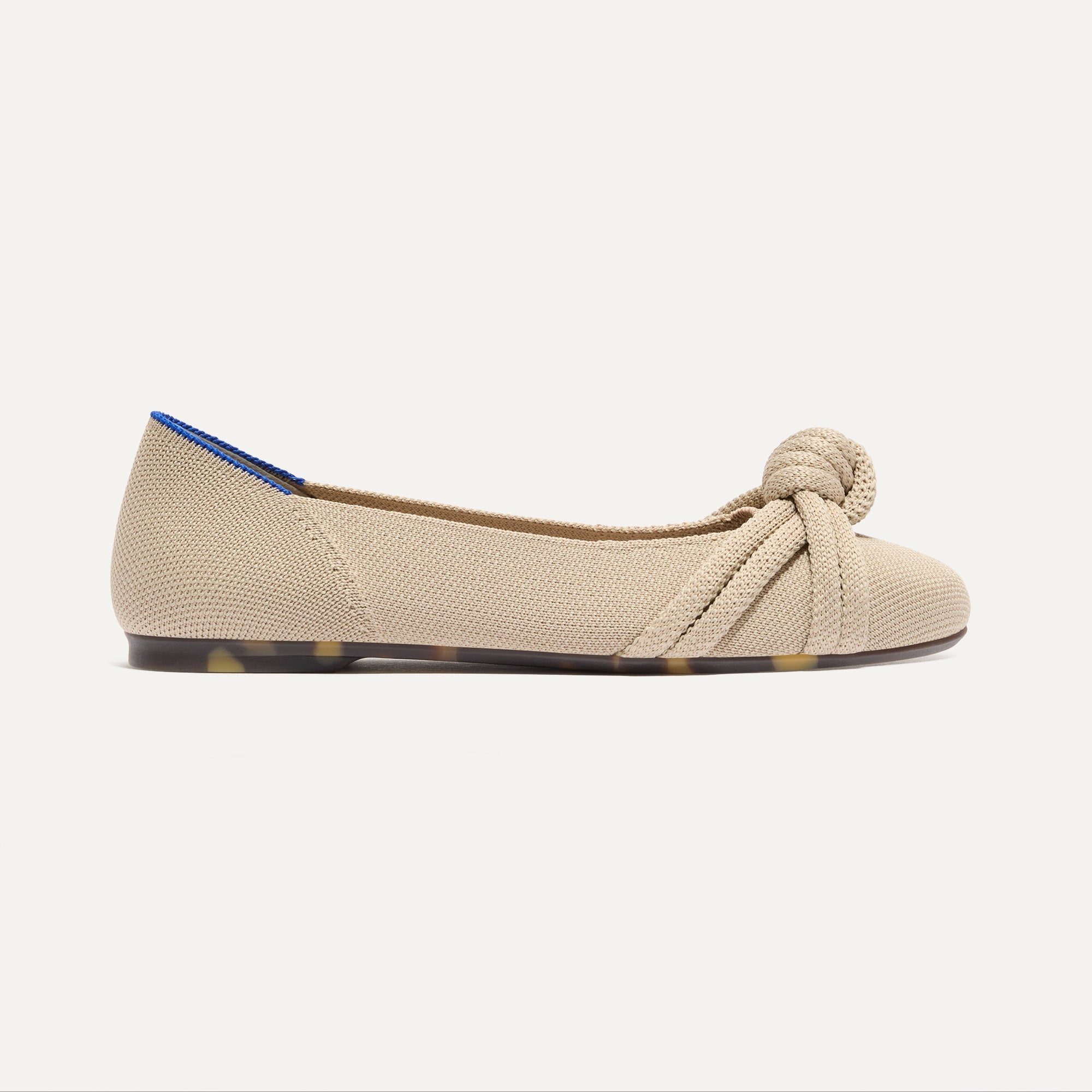 The Knot Ballet Flat - Ecru