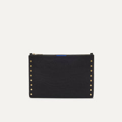 The Convertible Clutch - Studded Black