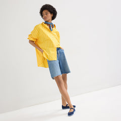 The ReVelvet™ Cruiser Mary Jane - ReVelvet™ Navy