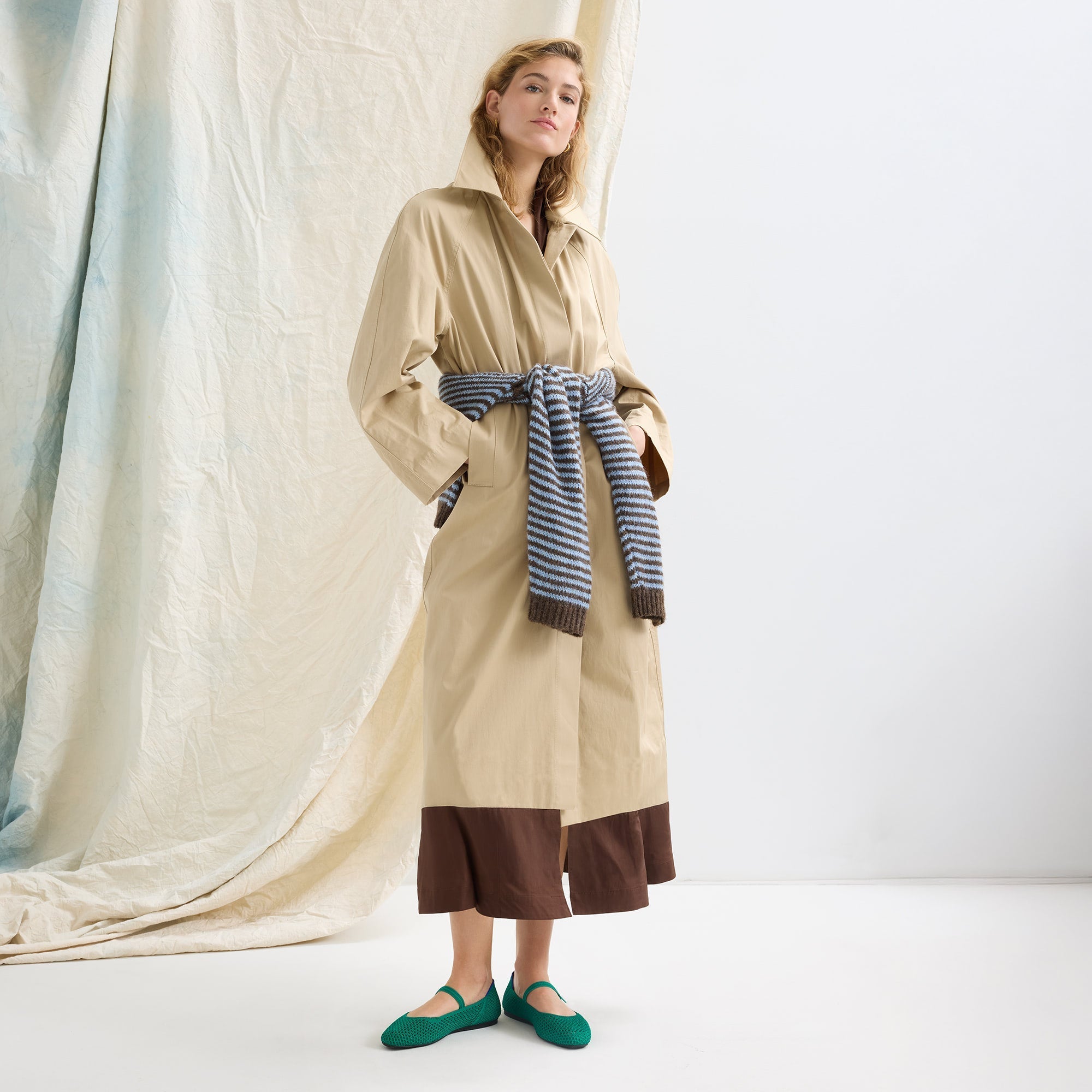 The Square Mary Jane - Clover Mesh